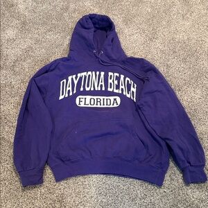 Purple Daytona Beach Hoodie